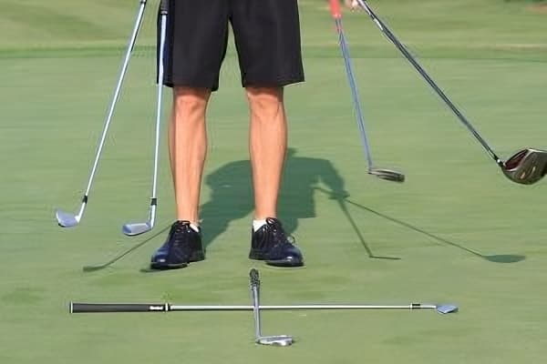 Ben Mutz in Mutz Method putting stance.